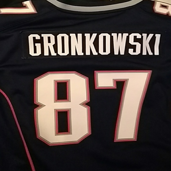 Woman's Rob Gronkowski on field jersey - Picture 2 of 4